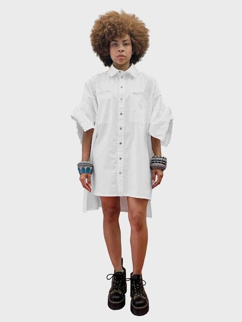 Camisa Armazón Crochet
