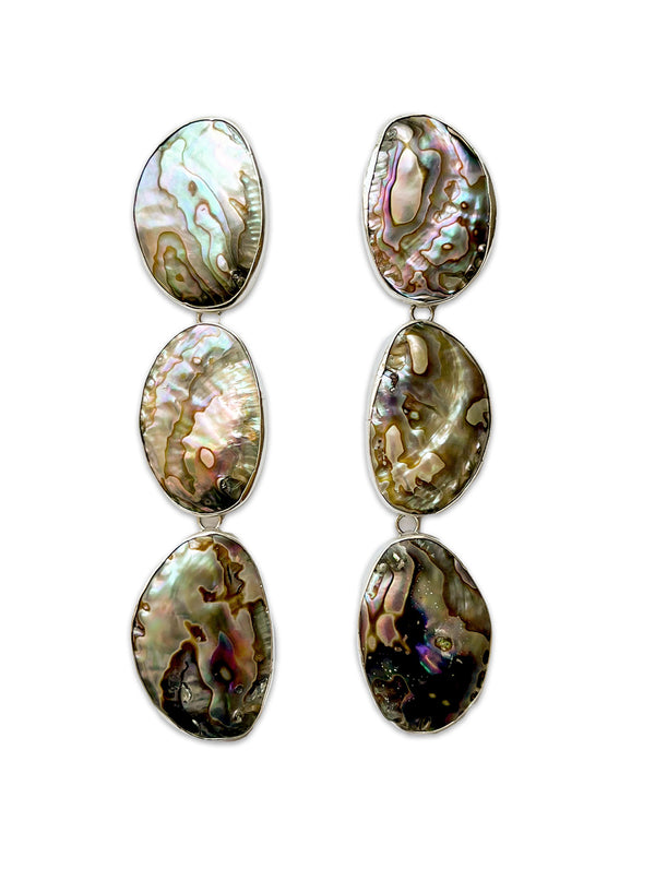 Aretes Abulón Perla