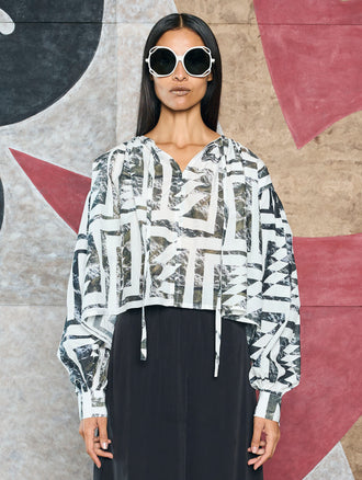 Blusa Pensamientos Estampada