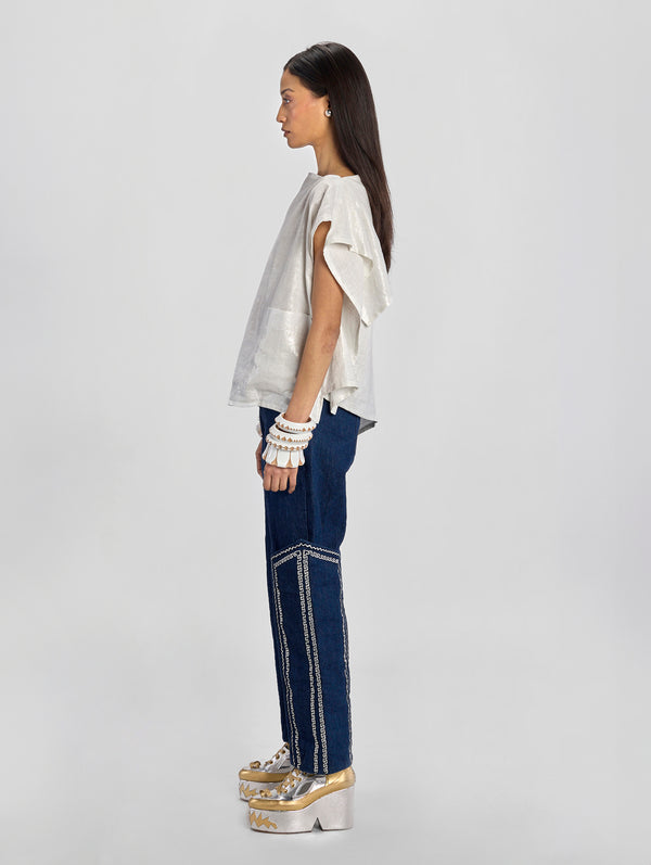 PANTALON MITLA CALADO MEZCLILLA