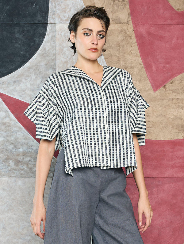 Camisa Arturo Rebozo Flecos