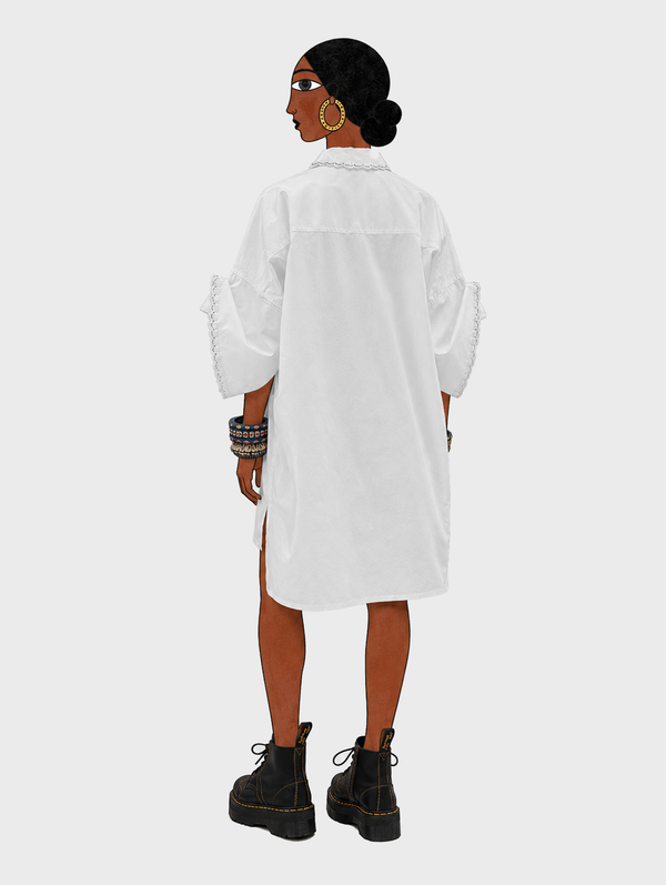 Camisa Armazón Crochet