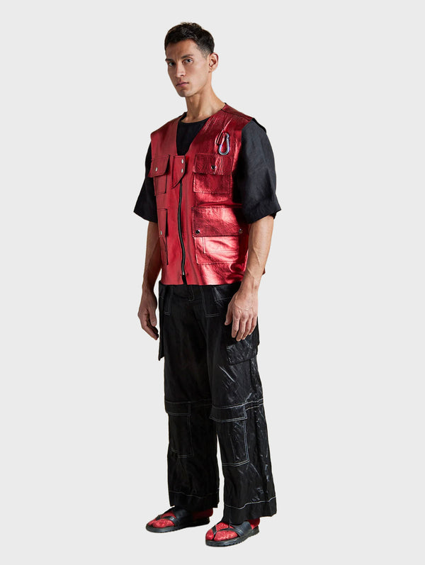 Chaleco Beuys Rojo