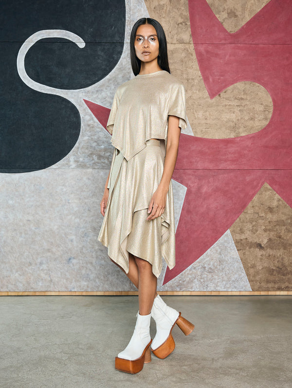 Falda Capote Corta Jersey