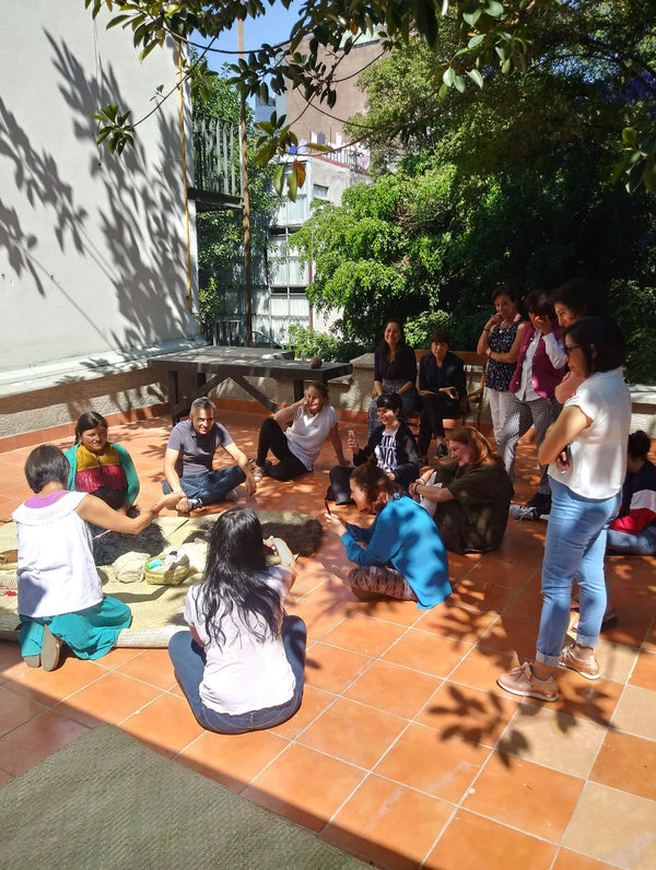 Taller Pompones y Bordado Tzotzil