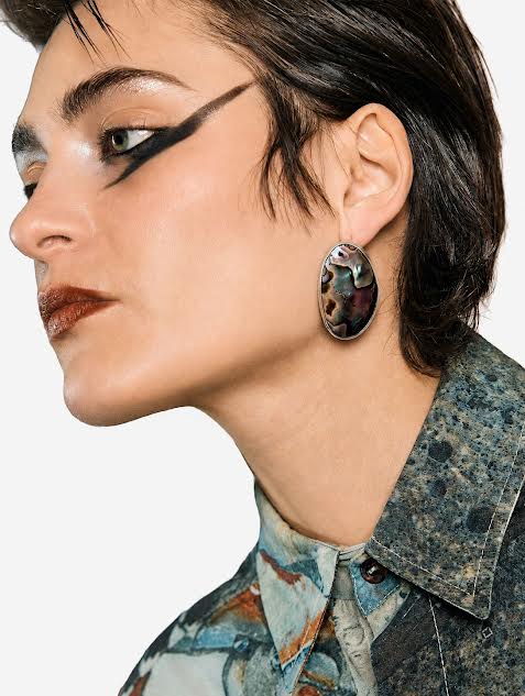 Aretes Abulón Perla