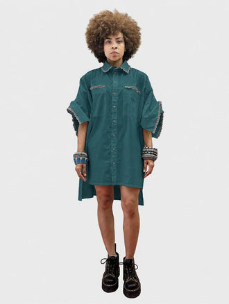 Camisa Armazón Crochet