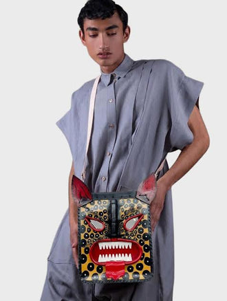 Bolsa Tecuan Mediana Pintada