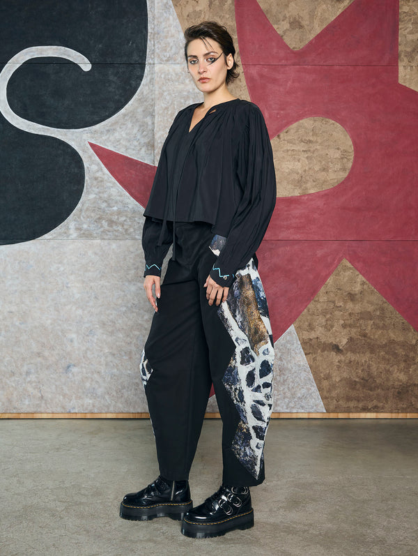 Blusa Pensamientos Bordada