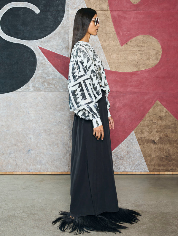 Blusa Pensamientos Estampada