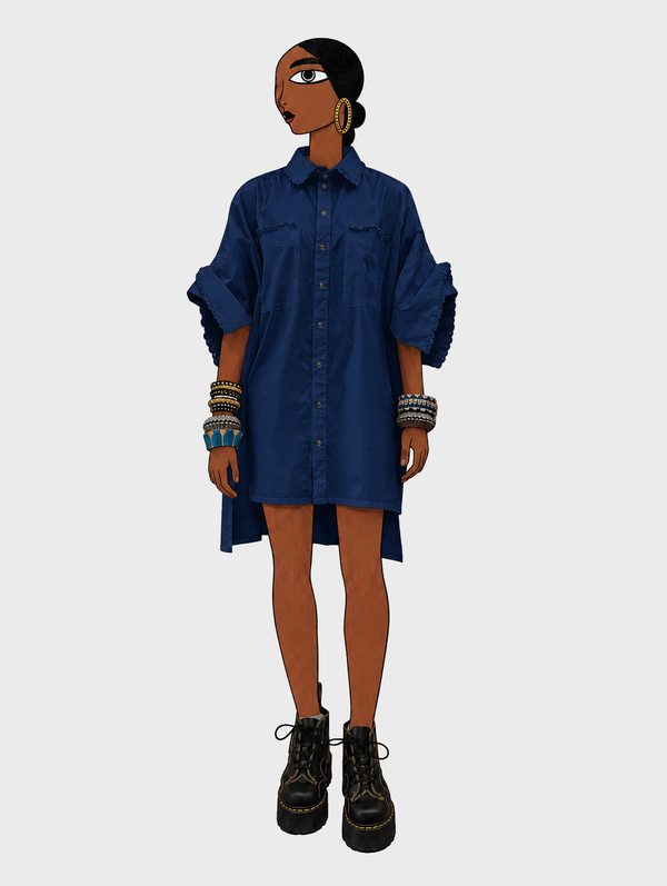 Camisa Armazón Crochet