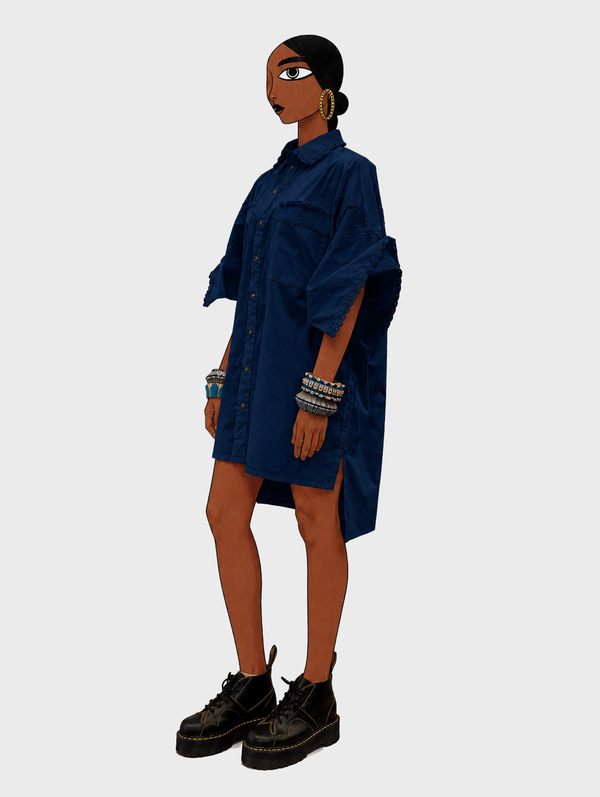Camisa Armazón Crochet