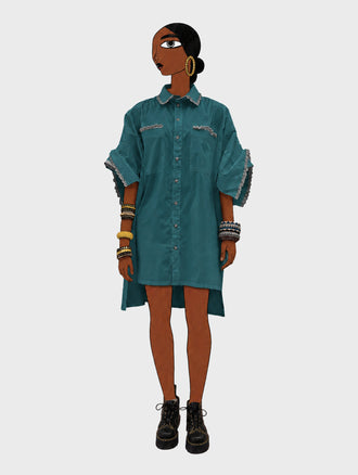 Camisa Armazón Crochet