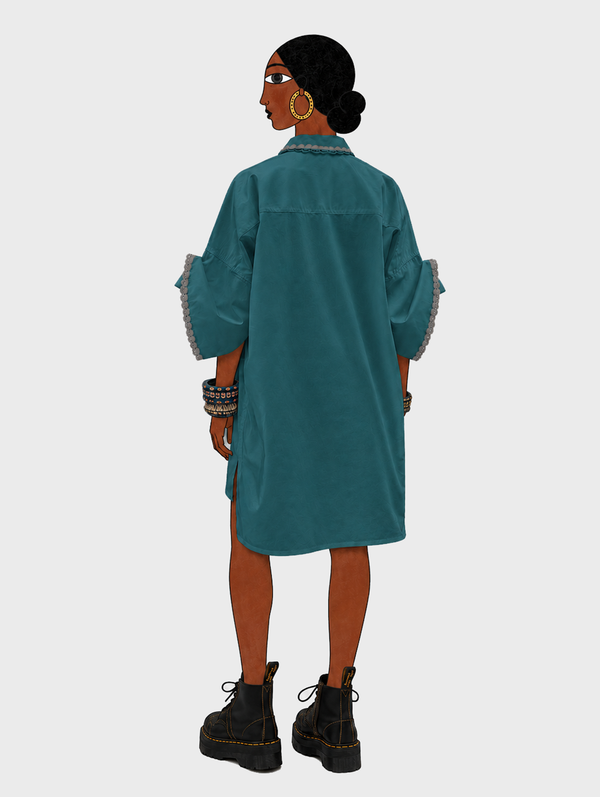 Camisa Armazón Crochet