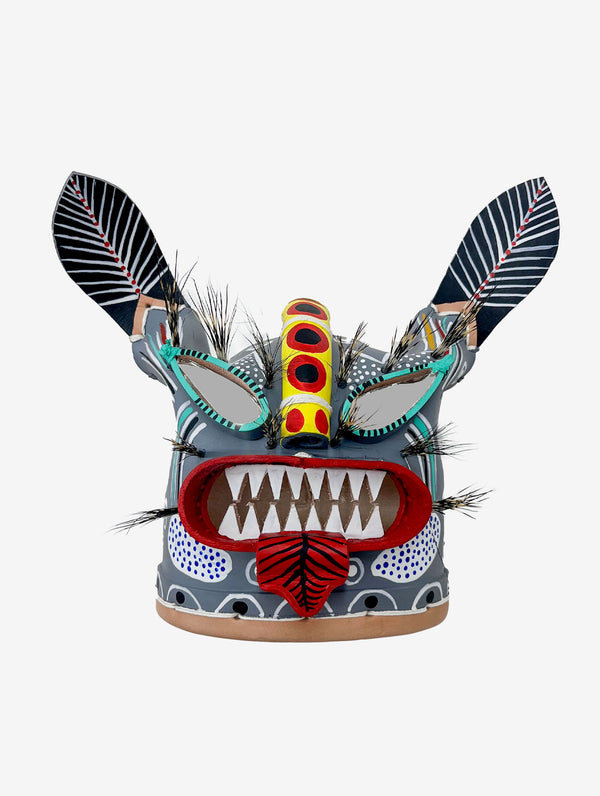 Máscara tecuan espejo Michoacán