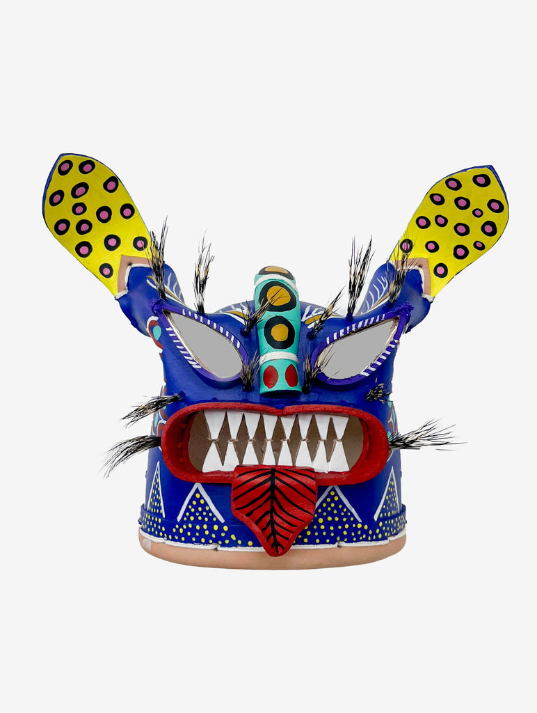 Máscara tecuan espejo Michoacán