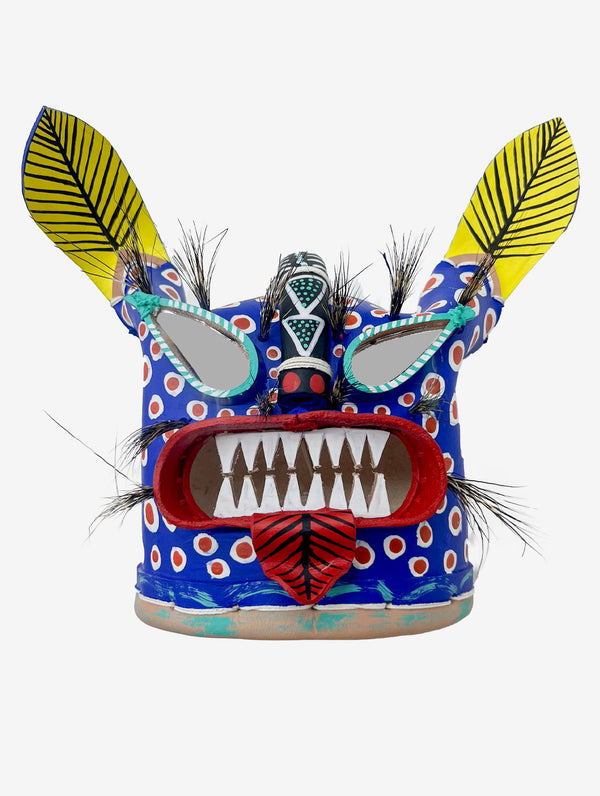 Máscara tecuan espejo Michoacán