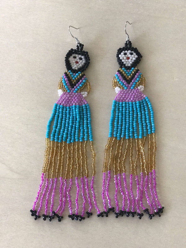 Aretes Chaquira